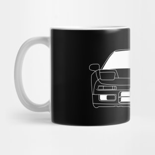 Honda NSX White Outline Mug